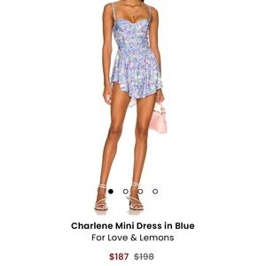 NWT Medium For Love & Lemons dress